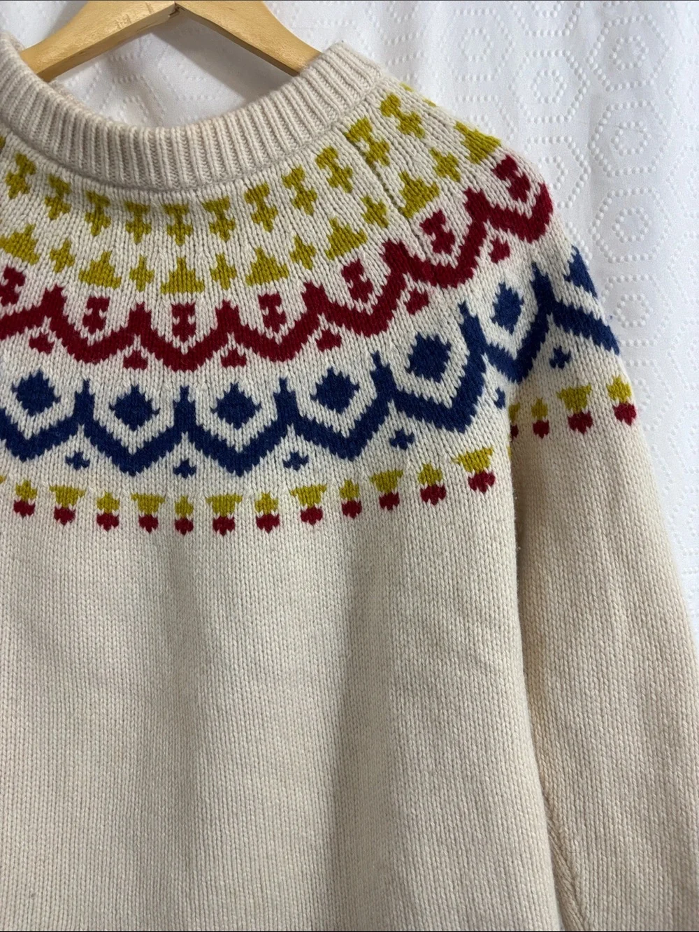 J.Crew Fair Isle sweater 🌸